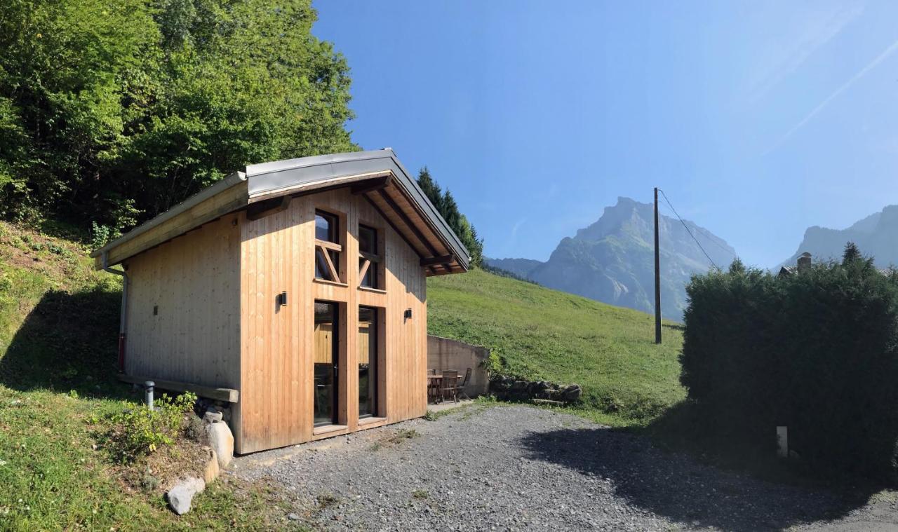 Chalet*** Au Pied D'Une Prairie Face A La Montagne Sixt Buitenkant foto