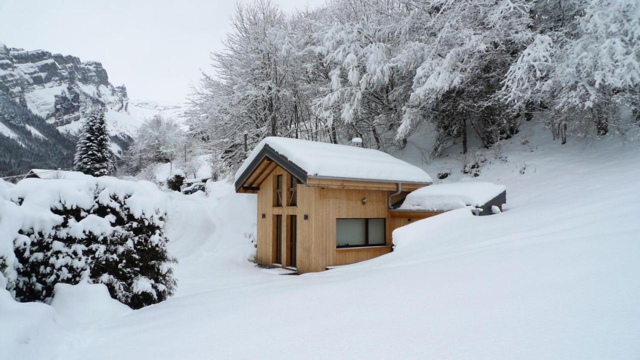 Chalet*** Au Pied D'Une Prairie Face A La Montagne Sixt Buitenkant foto