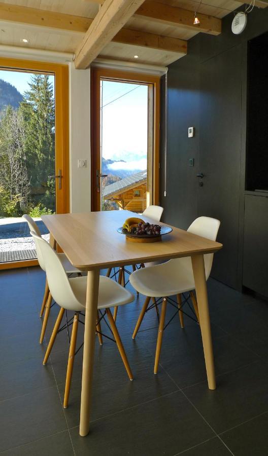 Chalet*** Au Pied D'Une Prairie Face A La Montagne Sixt Buitenkant foto